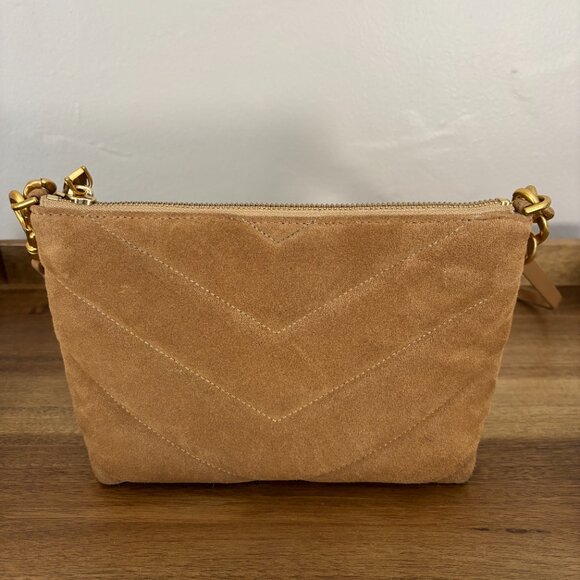 Rebecca Minkoff Tan Crossbody Bag with Gold Chain - Picture 4 of 15